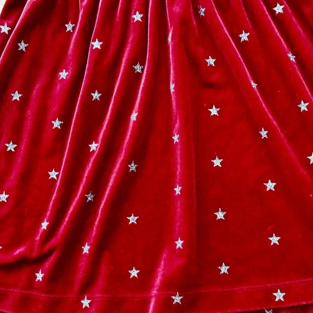 Gap Red velvet Christmas dress in XS
